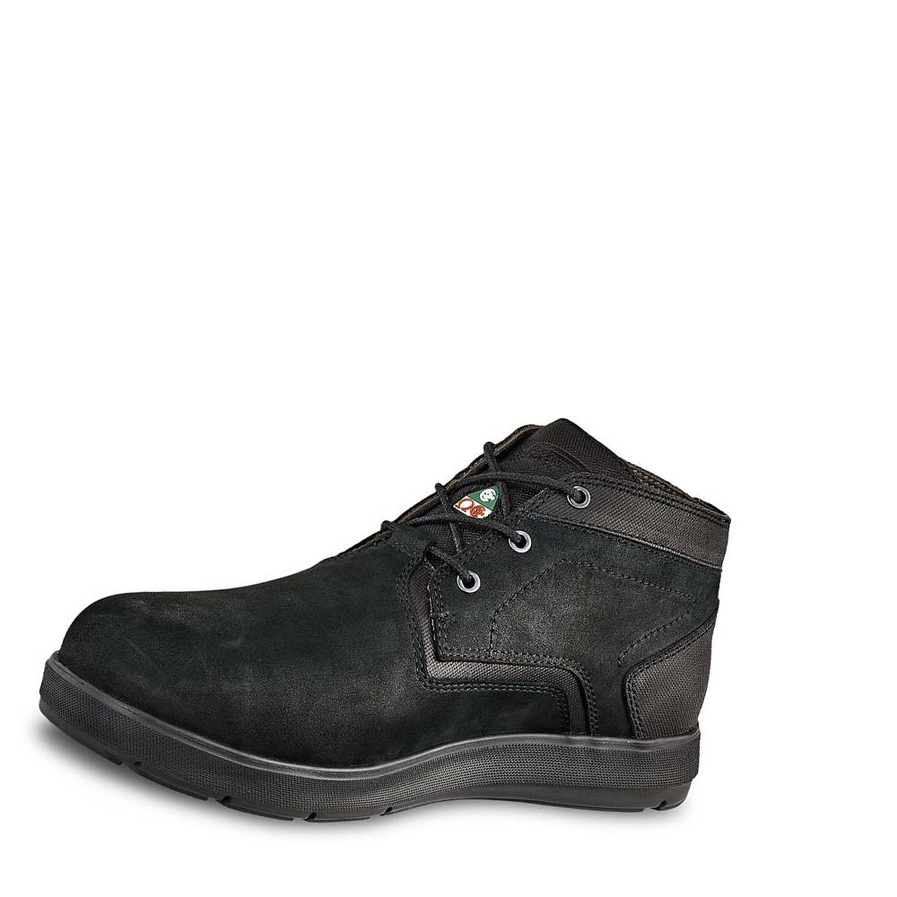 Red Wing Zero-G Lite Heritage CSA Safety Toe Men's Chukka Boots Black | ZA 247MQZ